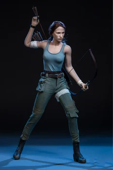 1/6 Mēroga Kolekcionējamus Pilns Komplekts, Sexy Sievietes Explorer Lara Croft Tomb Raider Rīcības Attēls ar Dubultu Vadītājs Faniem Dāvanas