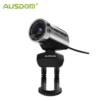 1080P Pilna HD tīmekļa Kamera ar Mikrofonu, USB 2.0 DATORU Web Kameras Skype Tiešraides Klēpjdatoru Broadcast Datoru Kameras