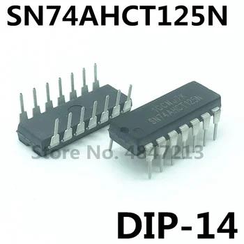 20PCS SN74AHCT125N DIP-14 74AHCT125N DIP14 Loģikas mikroshēmas jaunu un oriģinālu