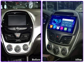 4G+64G IPS android autoradio par chevrolet spark-2018 auto radio coche audio auto stereo, GPS navigator DVD multimediju atoto