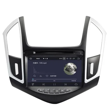 Android 9.0 auto dvd gps spēlētājs par Chevrolet Cruze 2013 DSP radio, gps navigācijas atbalsts, Bluetooth, wifi stūre