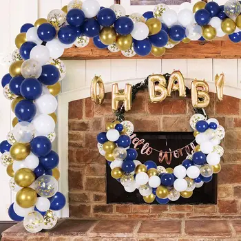 Balonu Vainags Arku Komplekts Baby Duša, Kāzas, Dzimšanas dienas Izlaiduma gadu Jubileju Bachelorette Puse Fona Dekorācijas