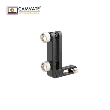CAMVATE Regulējams HDMI Cable Clamp Bloķēšanas Aizsargs HDMI Stieņa Skava Kabeļu Aizsardzības Klipu DSLR Kamera, Būris Stendu (Sony A6500)