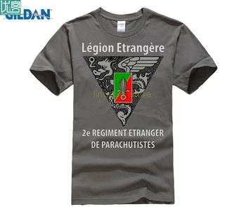 Hip-Hop T-Krekls Mans Labākais 2 Rep 4 Cie Legion Etrangere Plus Lieluma Melno T Apaļu Kakla Kokvilnas Radošo podkoszulek