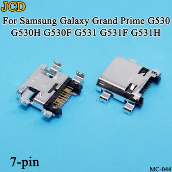 JCD 100GAB/DAUDZ par Samsung Galaxy Grand Ministru G530 micro usb uzlādes uzlādes mini savienotājs, iespraudiet doks jack ligzda ostas