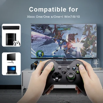 Jaunu USB Vadu Konsoles Xbox Viens Kontrolieris Xbox spēļu vadāmierīces Vienu Slim Kontroles PC Windows Jogos Mando Kursorsviru PC Win7/8/10