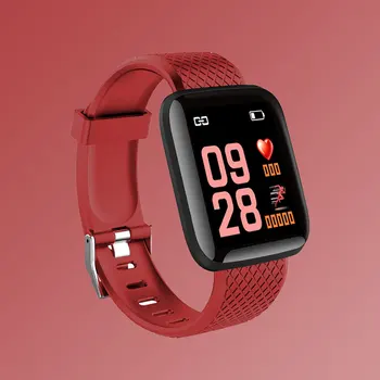 KARSTĀ PĀRDOŠANAS Smart Aproce 116 PLUS Sirdsdarbības Ātrums, asinsspiediens Ūdensizturīgs Smart Skatīties Smart Joslā Ūdensizturīgs Smartwatch Android