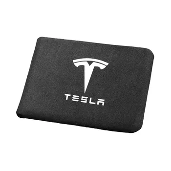 KARSTĀ Pārdošanas Car Styling Auto Spilvenu Karte Pakete Vadītāja apliecība uzlīmes Īstas Ādas maciņš Tesla Model 3 S X 2017 2018 2019