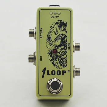 Mini Looper Ģitāra, Pedālis slēdzi Efektu Pedālis Looper Slēdzis true bypass ģitāras pedāļa detaļas