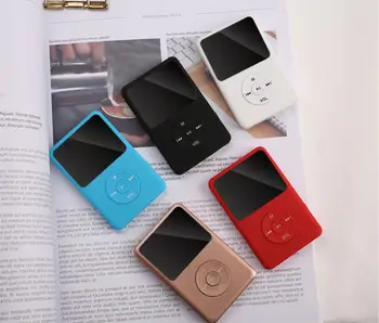 Mini MP4 Multimediju Bezvadu Bluetooth MP3 Atskaņotāja HIFI Sporta, Mūzikas Skaļruņi, FM Radio, Diktofons Portatīvā bluetooth, MP3 atskaņotājs X04