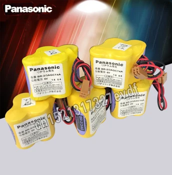 Panasonic Oriģinālo 5gab/daudz BR-2/3AGCT4A 6v akumulatora PLC BR-2/3AGCT4A litija-jonu bateriju, ar Brūnu jostu āķis plug