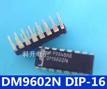 Ping 15PCS/DAUDZ N9602N DM9602N DIP16 labas kvalitātes