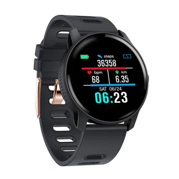 SANDA Smart Skatīties IP68 Ūdensnecaurlaidīga Rūdīts Stikls Fitnesa Tracker Smartwatch Vīrieši Sievietes Sirds ritma Monitors Sporta reloj inteligente