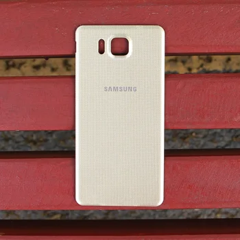 Samsung Galaxy Alfa G850 G850F G850Y G850K G850A G850F G850V Akumulatoru Atpakaļ Vāciņu Durvju Mājokļu Oriģinālās Daļas Remonts