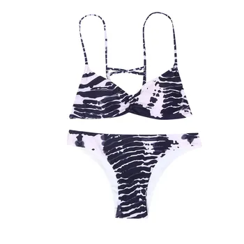 Sieviešu peldkostīmi Sexy sievietes bikini, leoparda drukas kausa sadalīt cover-up peldkostīms beachwear Bodysuit vestido de baño bañador mujer