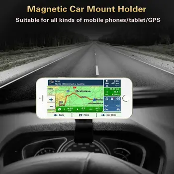 Tālrunis Auto Turētājs priekš iPhone Samsung Mobilo Telefonu Universālo Paneļa montāžas Klipu Gaisa Izplūdes 360 Grādu Rotējoša Auto-stils Stāvēt