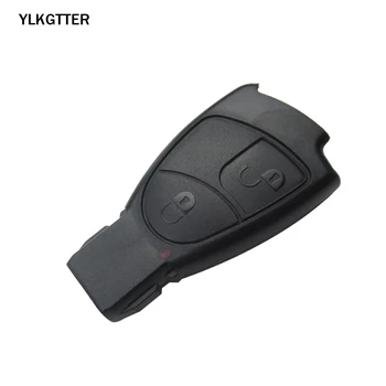 YLKGTTER 2 Pogas Smart Remote Auto atslēgu Fob 433Mhz Par Mercedes Benz B C E S Klases ML CLK CL Tālvadības pults
